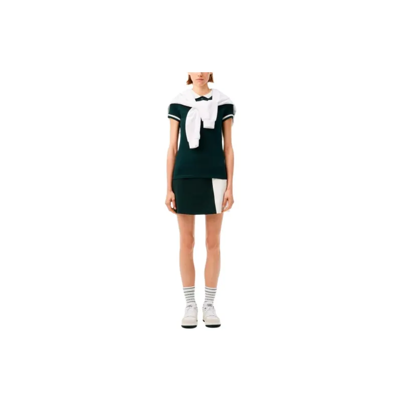 LACOSTE Polo Shirt Women's Green-1