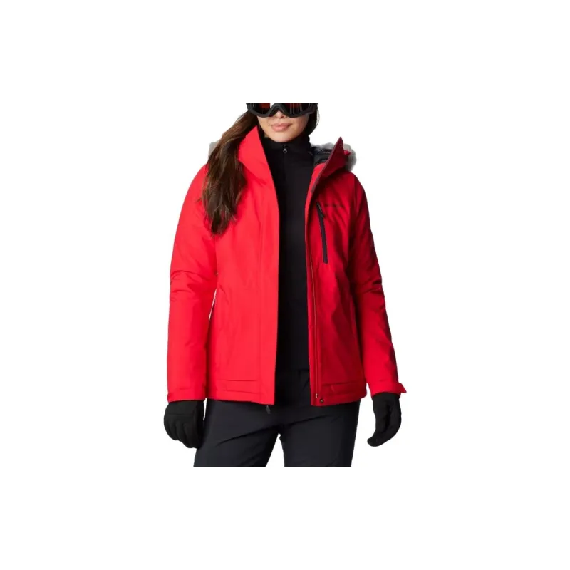 Columbia Puffer Jackets Women's Red-2