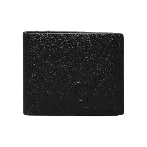 CALVIN KLEIN Leather Wallet Men's Black