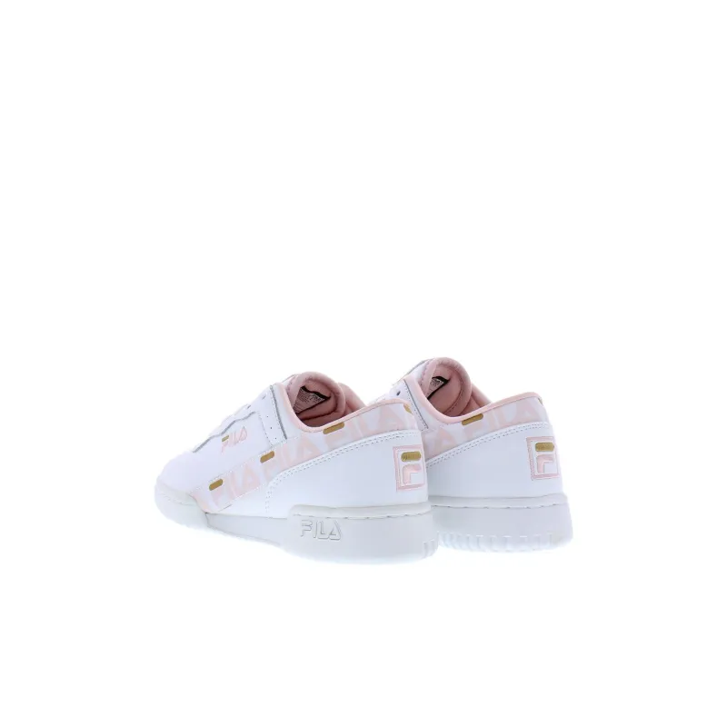 FILA KIDS Original Fitness Tape Durable Breathable Low Top Kids' Skateboarding Shoes White Kids'-2
