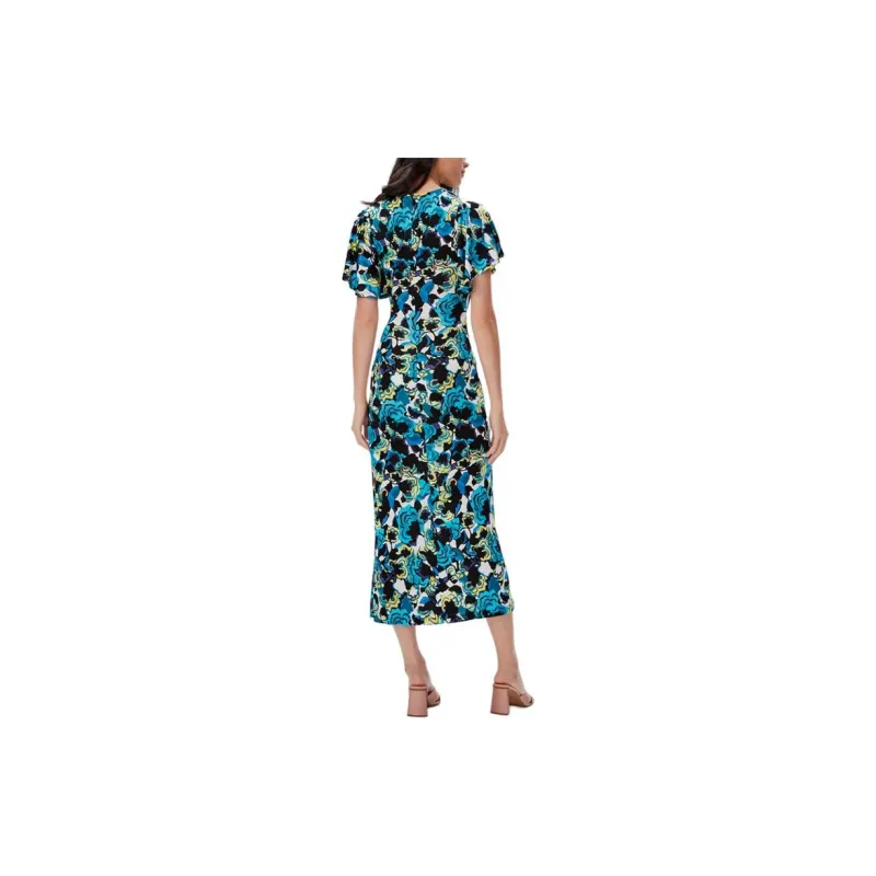 DVF Diane Von Furstenberg Short-Sleeved Dresses Women's Blue-4