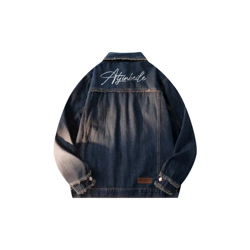 JINBEILE Denim Jackets Unisex-6