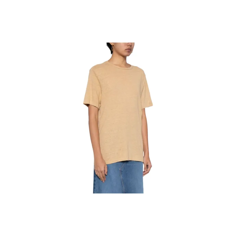 ISABEL MARANT ETOILE Zewel Linen T shirt-3