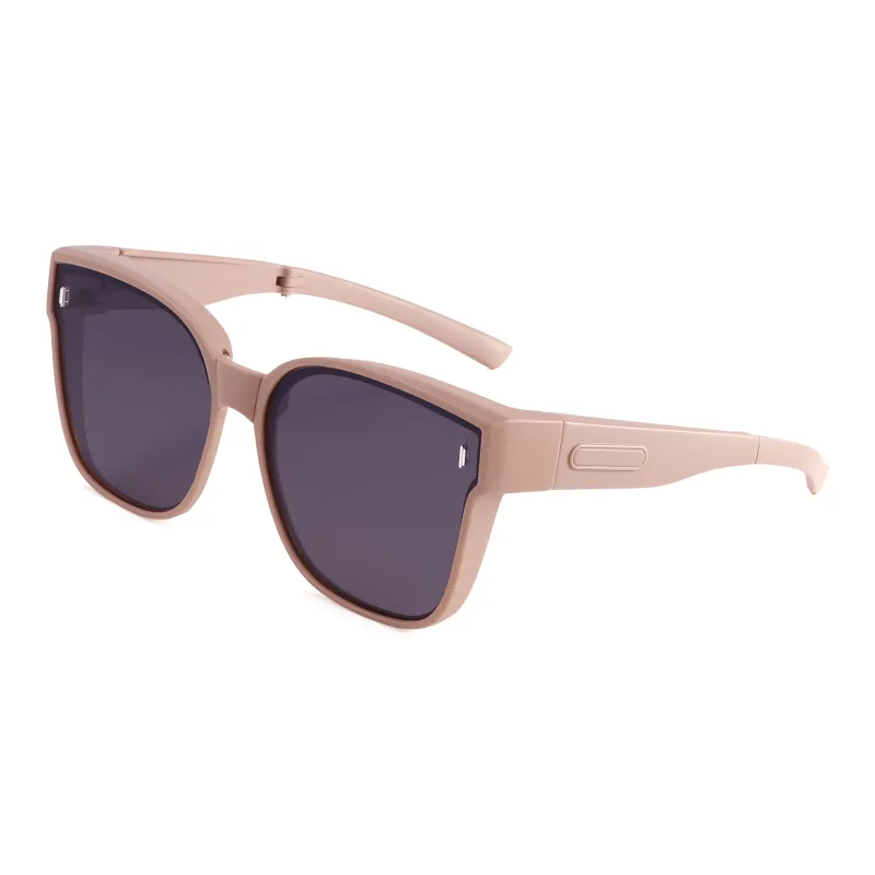 Sha Lehua TR/Memory Plastic Square Sunglasses Unisex-0