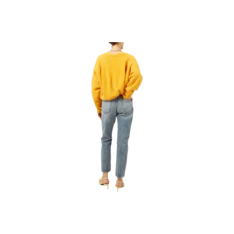 EQUIPMENT FW23 Sweater Women's Lemon Yellow-3