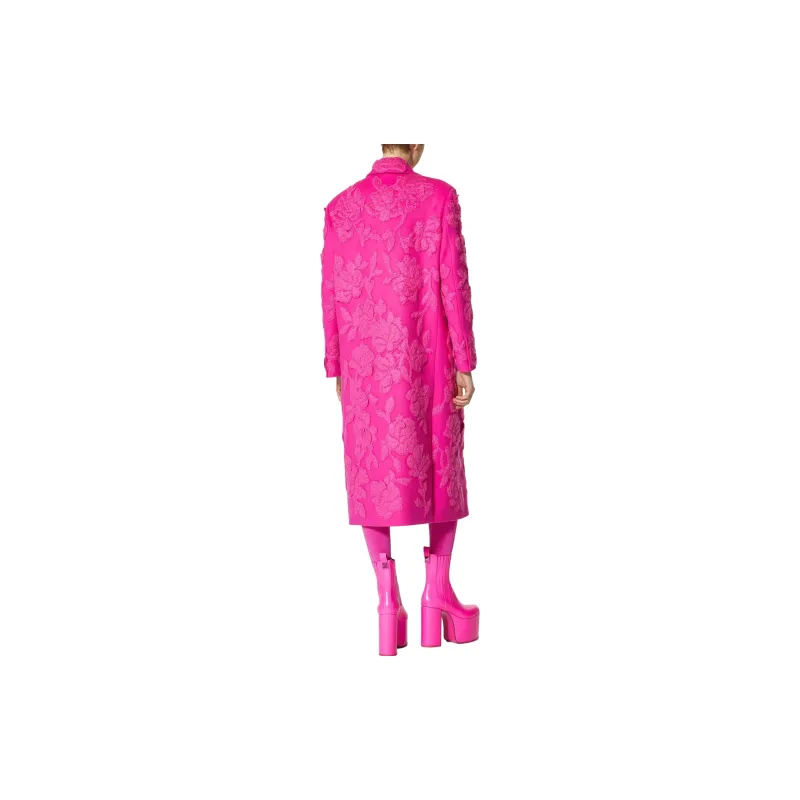Valentino Velvet Jackets Women's Pink-4