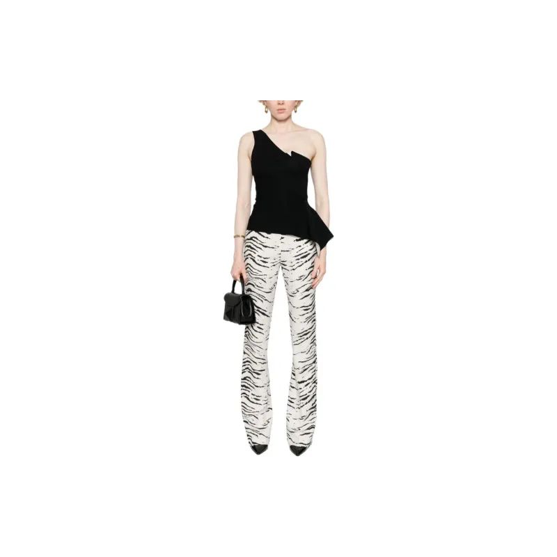 Elisabetta Franchi SS24 Casual Pants Women's Black-1