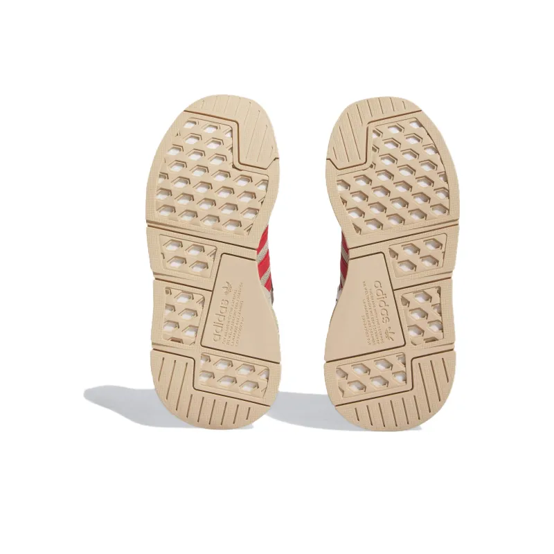Adidas Originals NMD_G1 Cushioning Wear Resistant Kids Lifestyle Shoes Beige Teenagers-5