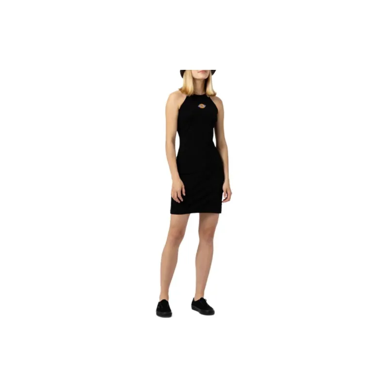 Dickies Sleeveless Dresses Women's Black-3