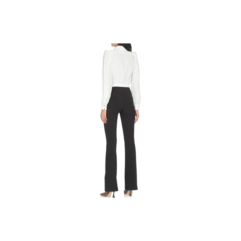 Elisabetta Franchi FW22 Casual Pants Women's Black-1