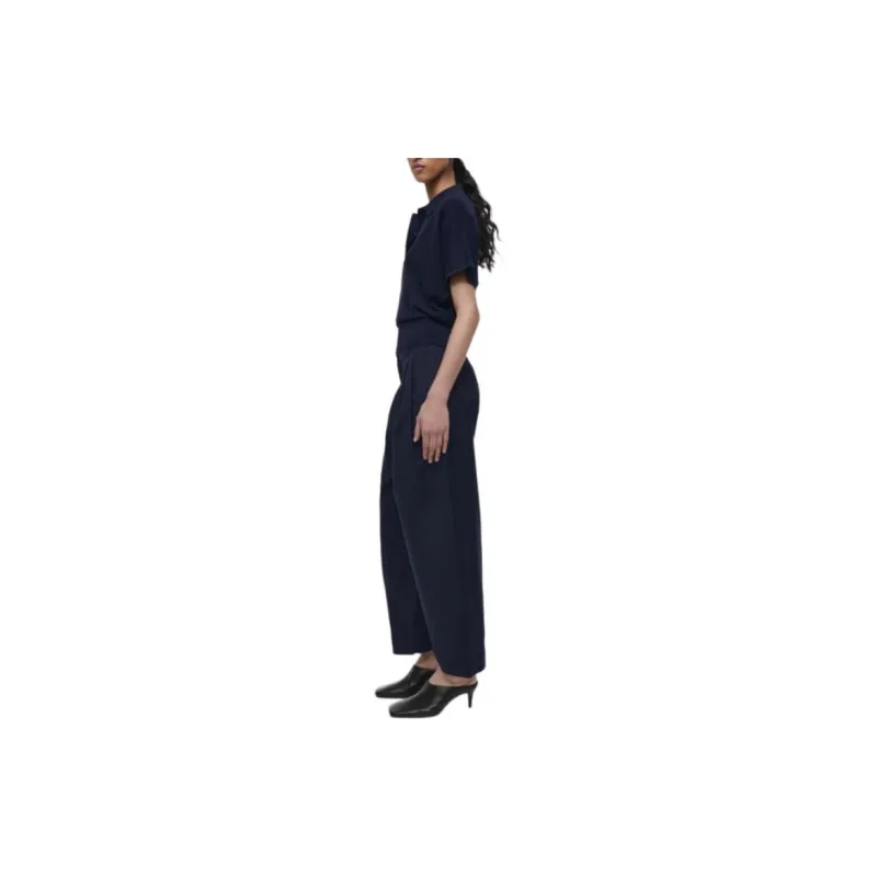 COS Casual Pants Women's Navy Blue-3