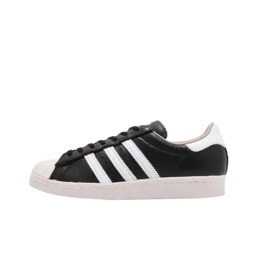 Adidas Originals Superstar 80s Skateboard Shoes Women's Low-Top Black