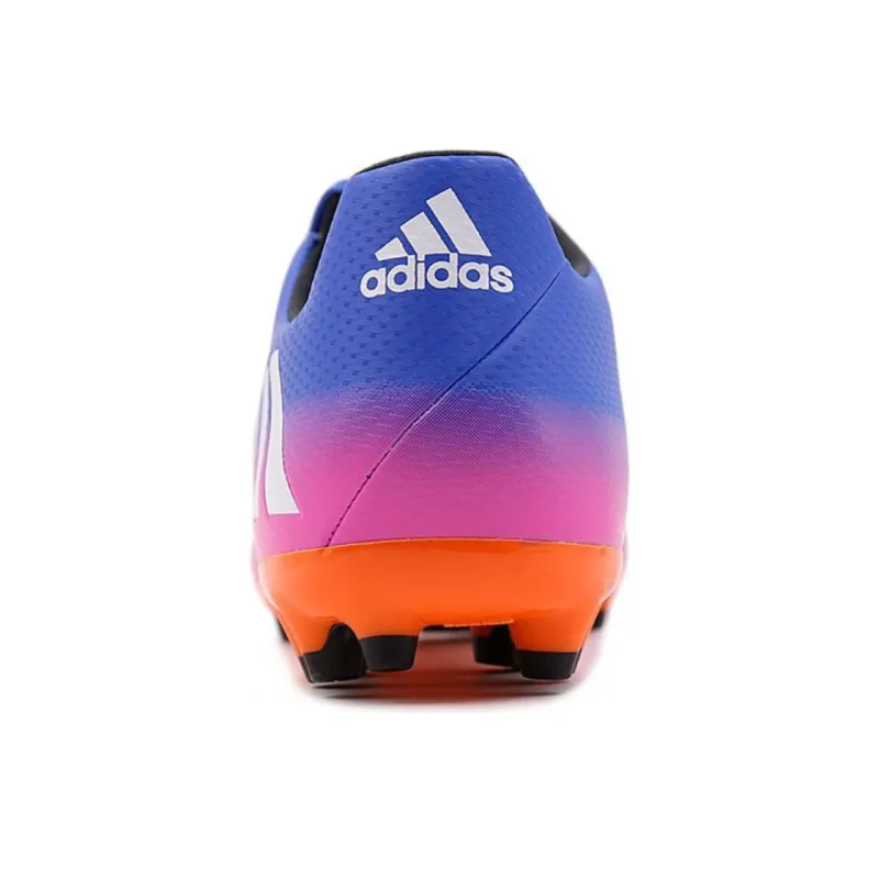 Adidas Messi 16.3 TF Rubber Broken Studs Anti-Slip Wear-Resistant Soccer Shoes Men's Blue-4