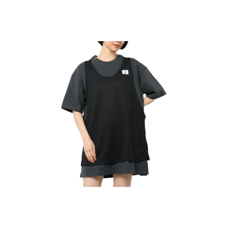 Jordan Short Sleeved Dresses Women's Smoke Gray-5