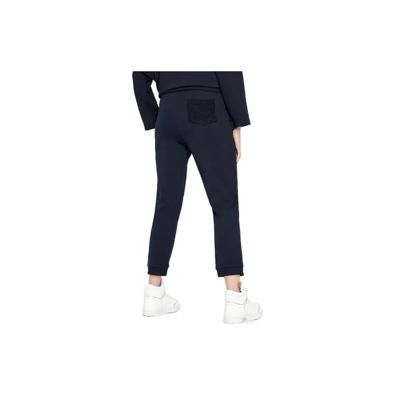 ARMANI EXCHANGE Knitted Sweatpants Women's Blue-2