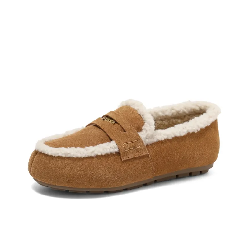 BELLE Loafers Women's Brown-2