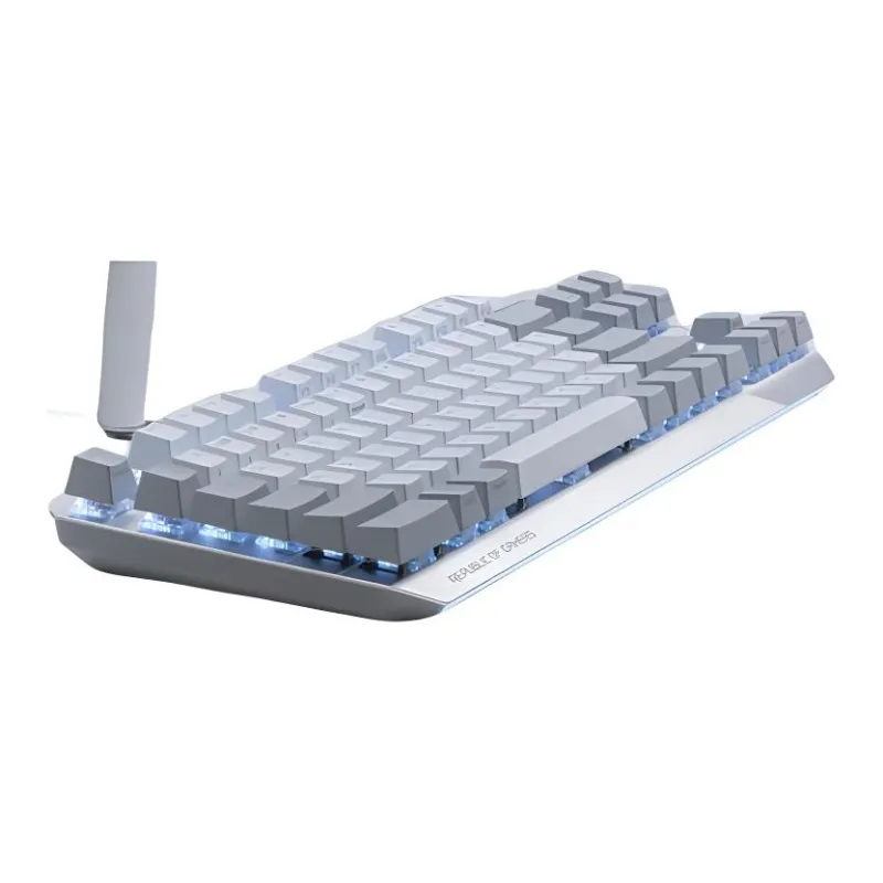 ROG Traveler's Tales NX TKL Edition Moonlit White 84 Keys Wired Esports Gaming RGB Backlit Mechanical Keyboard-1