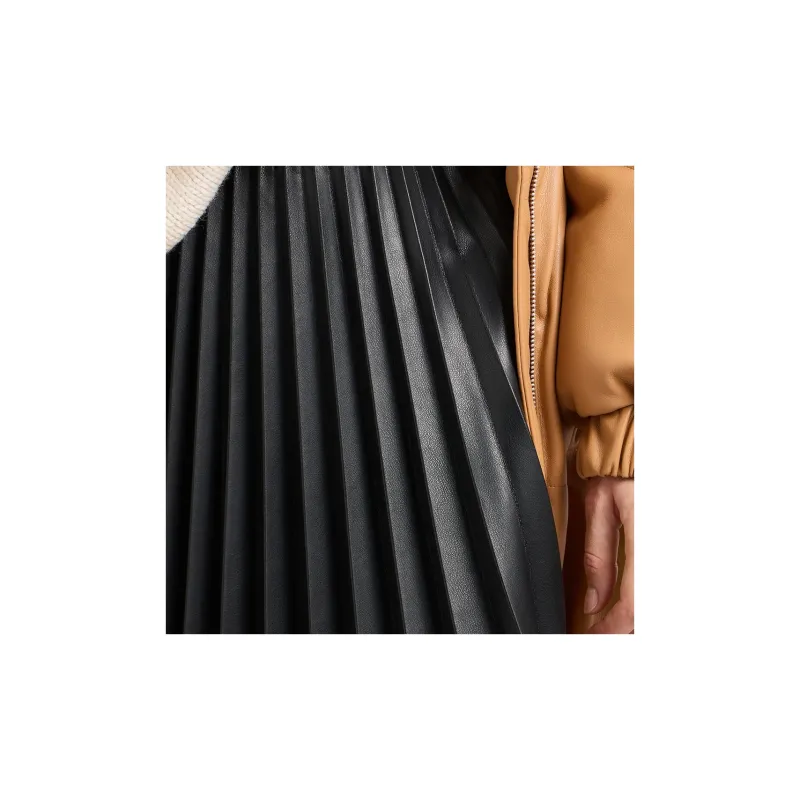 ARMANI EXCHANGE Pleated Mini Skirt-4