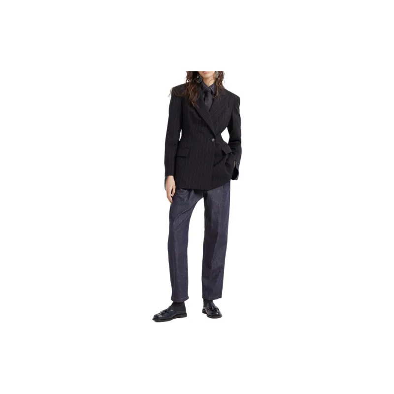 Brunello Cucinelli Elasticated waist Tapered Jeans-1