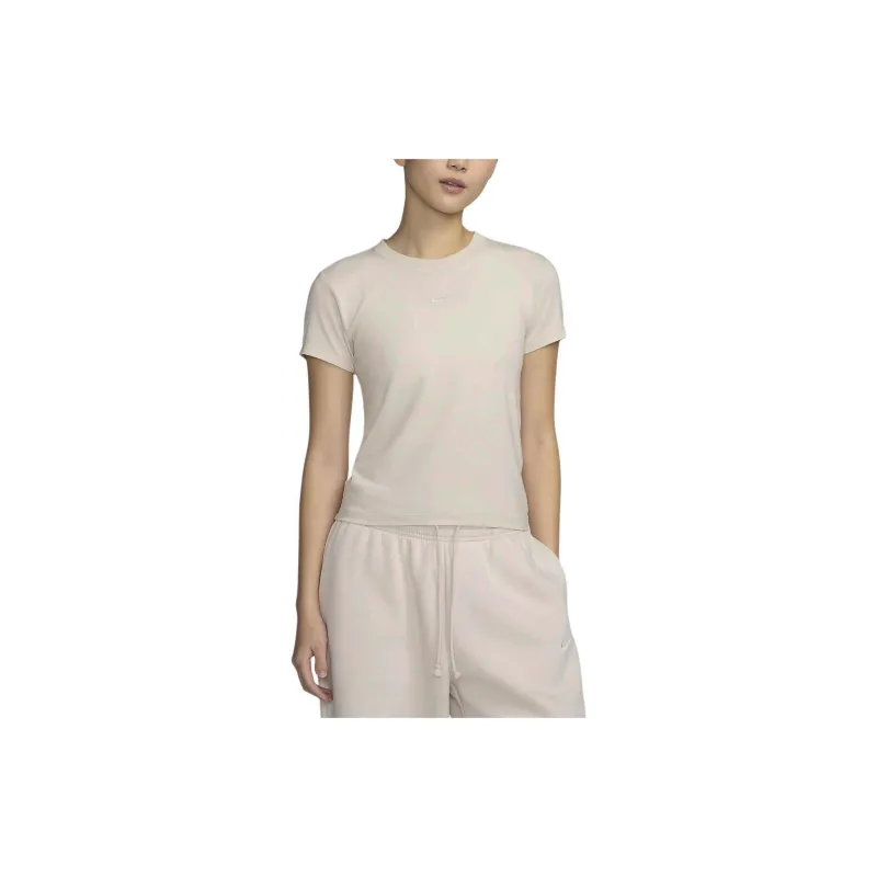 Nike T Shirt Women's Light Brown-2