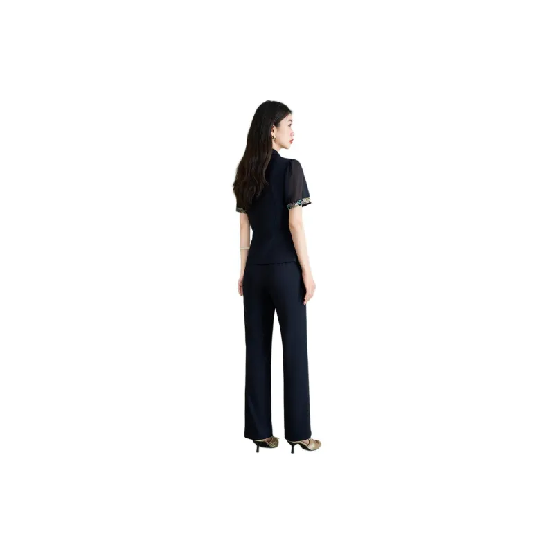 Mylan Casual Suit Women's Navy Blue-2