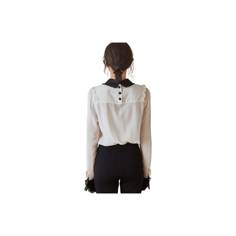 ROEYSHOUSE Shirts Women's Ecru-1