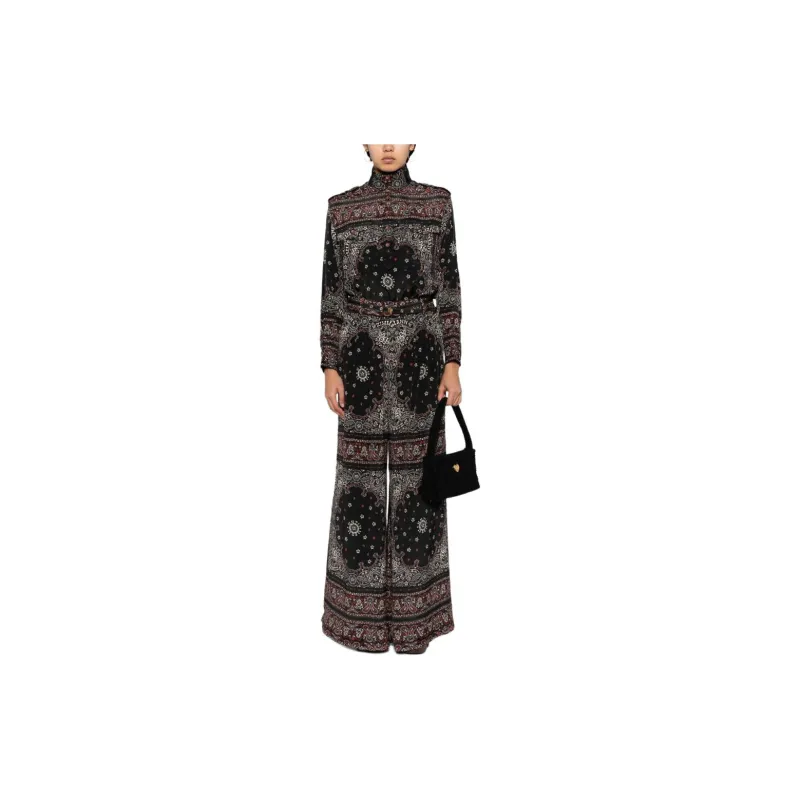 Zimmermann High Neck Long Sleeved Top-1