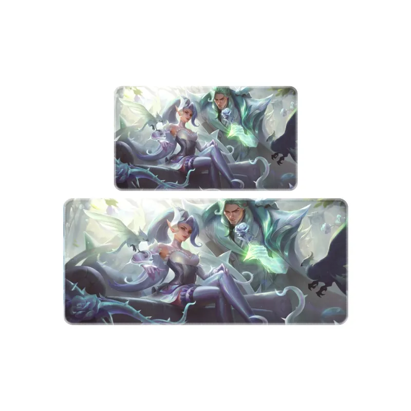 Directions Extra Large Esports Thin Style L244 Precision Beveled Edge Natural Rubber Base Mouse Pads-3