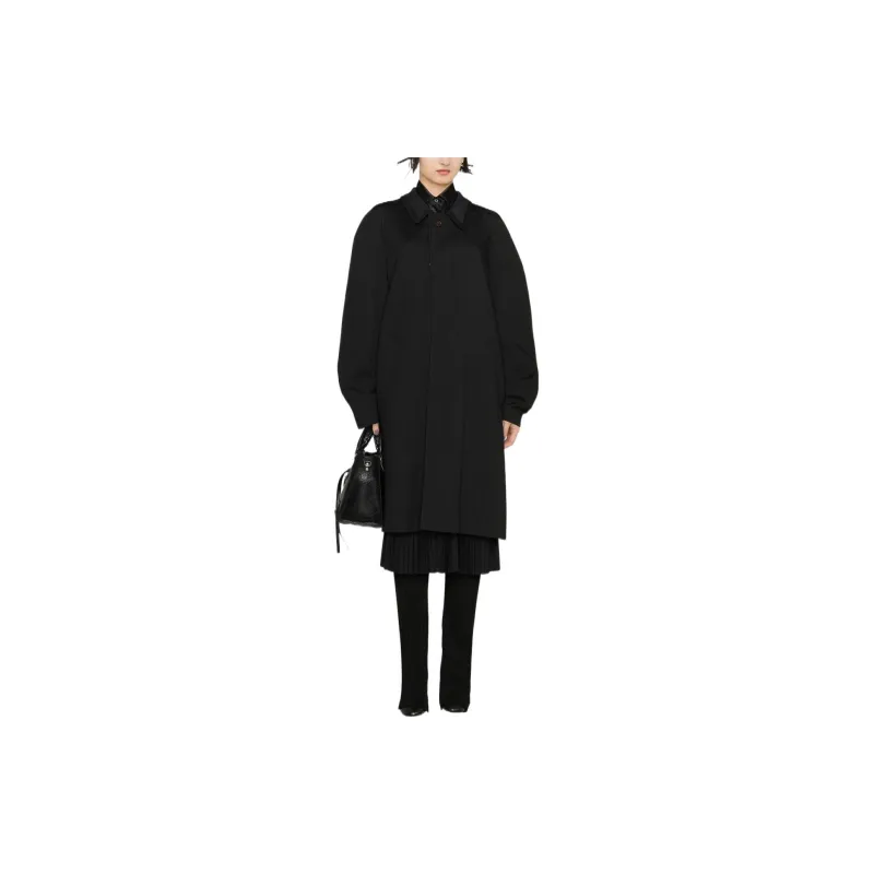 Maison Margiela Four Stitch Detailed Long Coat-2