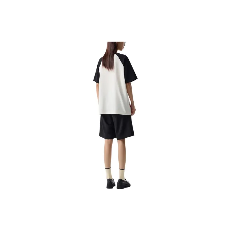 SEM/R x Fuji T-Shirt Women's White Black Adjustable-3