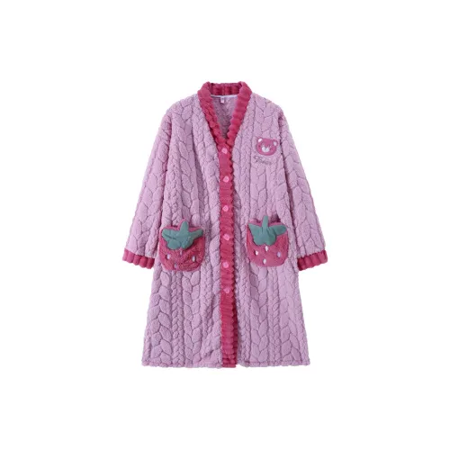 Qiao Ni Tong Pajama Robe Women's Image Color
