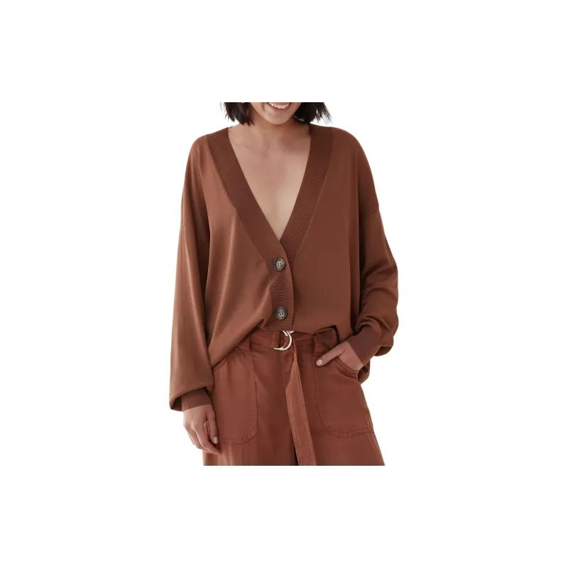 I BLUES SS24 Knitwear Women's Coffee-2