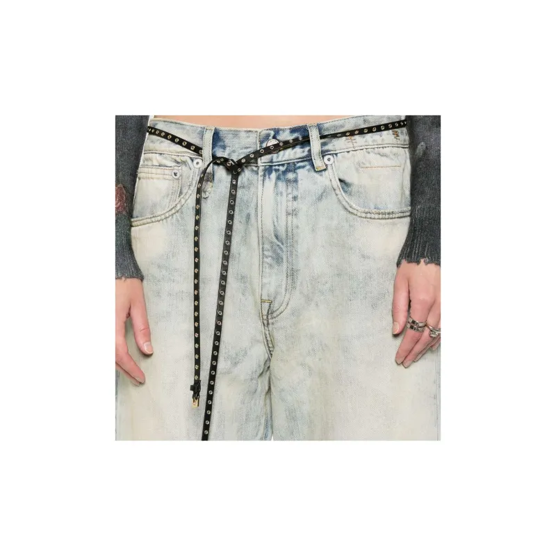 R13 Cuffed Boyfriend Jeans-1