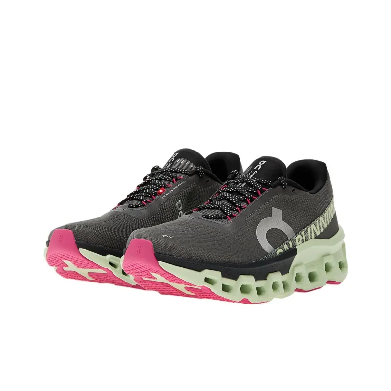 On Running CloudmOnster 2 Asphalt Lima Women's-2