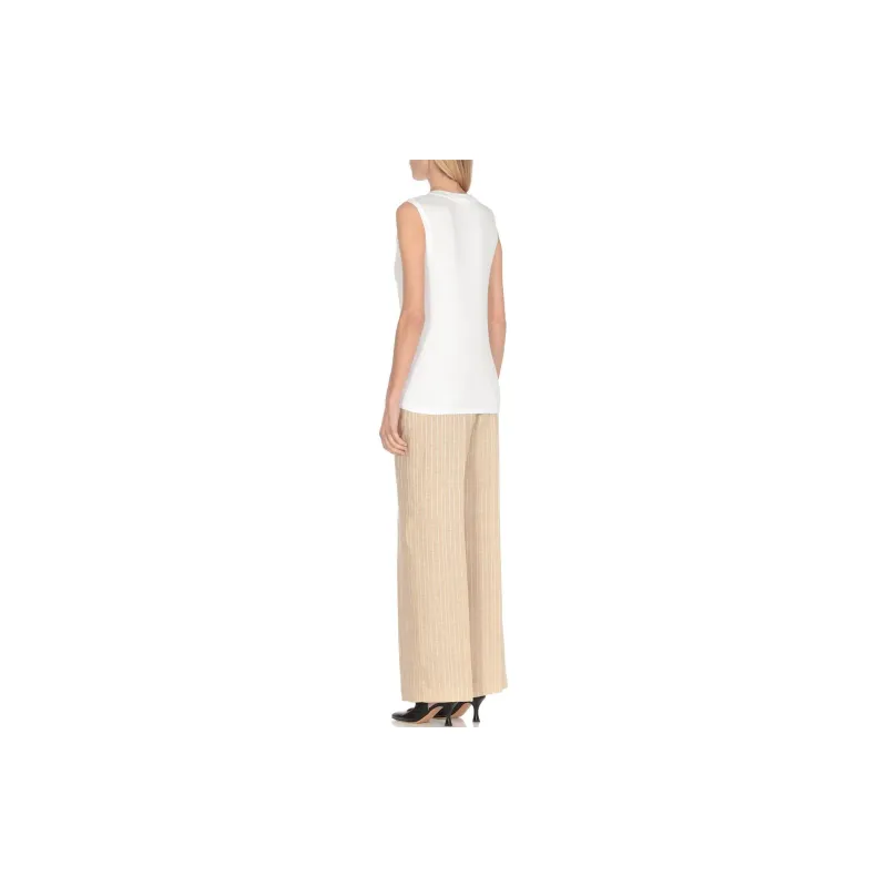 PESERICO Punto Luce trim Jersey Tank Top-3