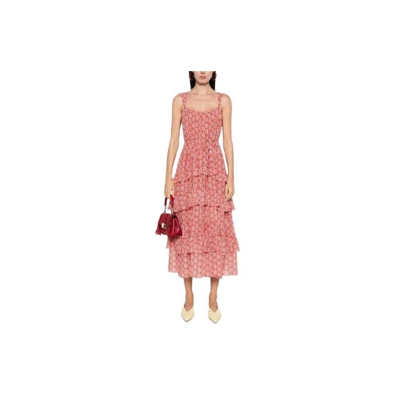 DVF Diane Von Furstenberg Moderna Floral print Midi Dress-1
