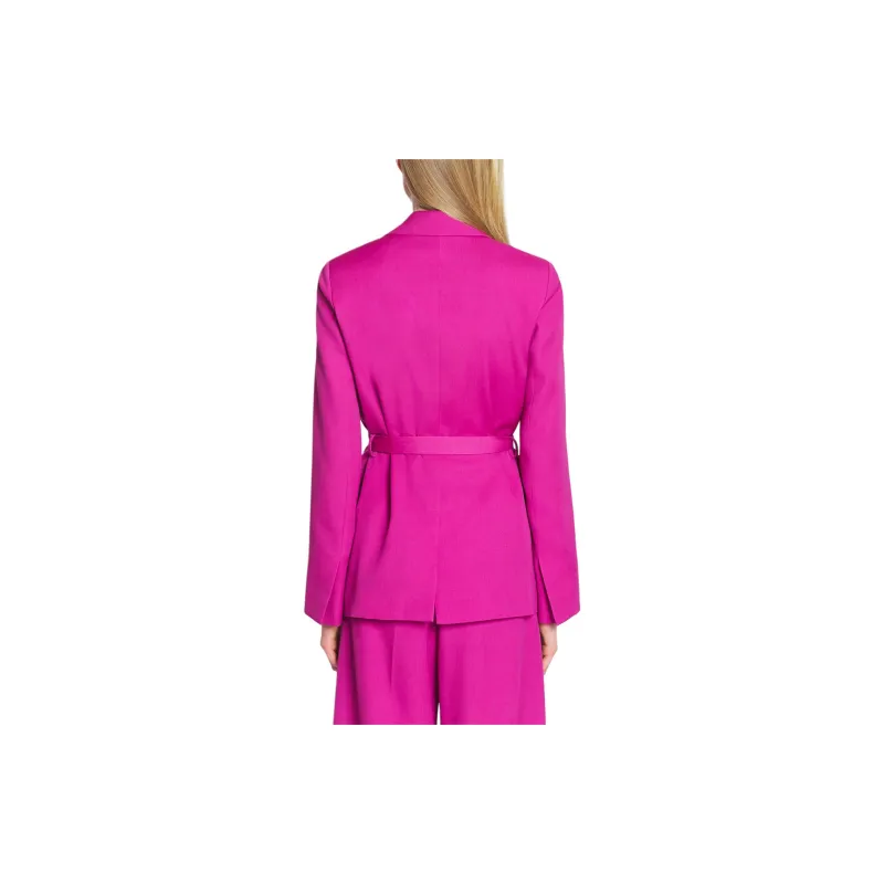 Lanvin Tied Waist Long Sleeved Tailored Blazer-4