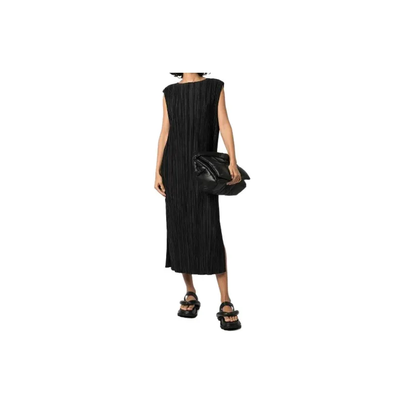 Anine Bing Melaine Sleeveless Midi Dress-1