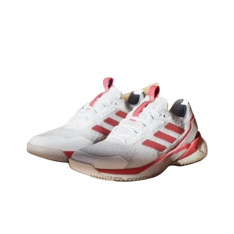 Adidas Crazyflight 5 Indoor Cloud White Better Scarlet Matte Silver Women's-3