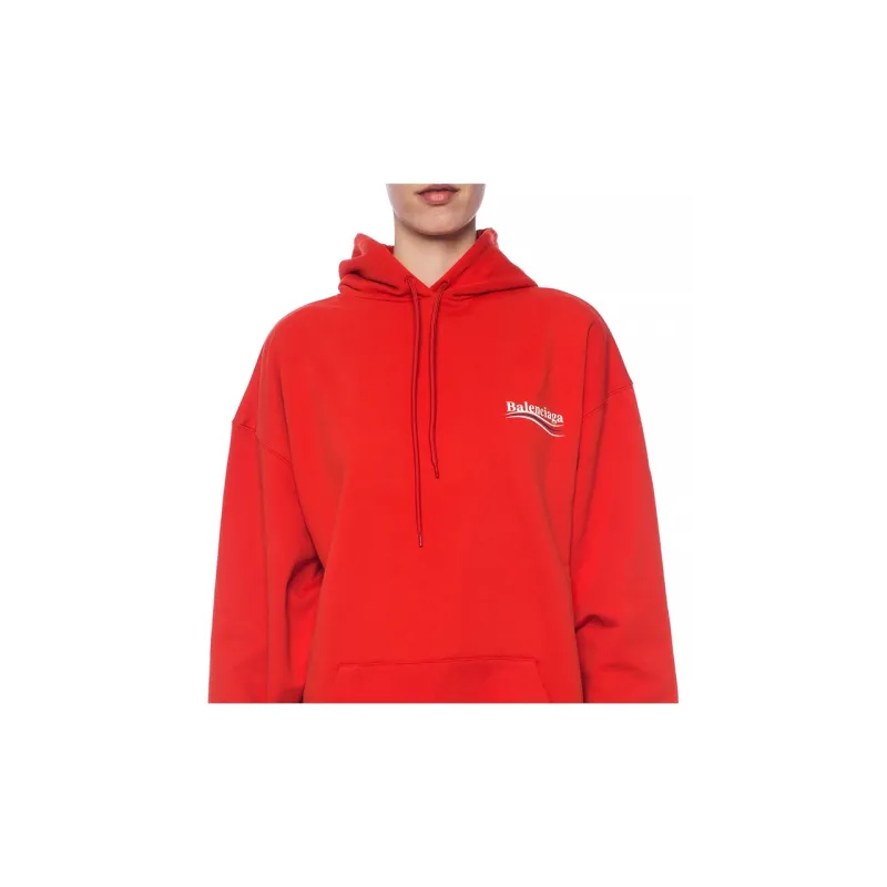 Balenciaga Sweatshirt Regular Fit Women's Red-2