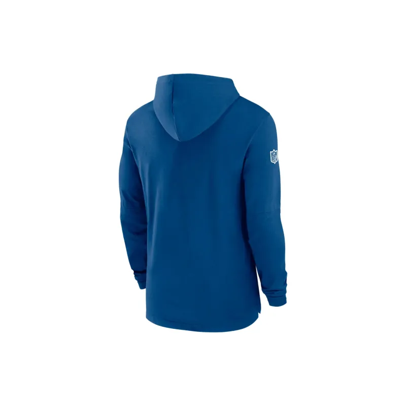 Nike Indianapolis Colts Sideline Men's Nike Dri FIT Nfl Long Sleeve Hooded Top-1