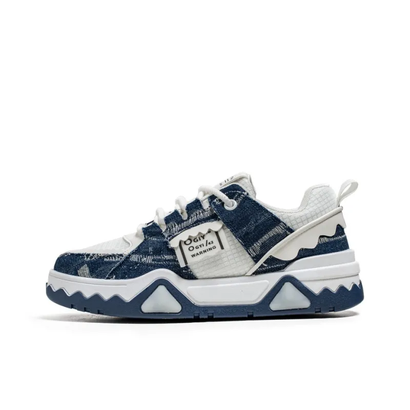 M.M Party Slip Resistant, Abrasion Resistant, And Balanced Low Top Skateboard Shoes Men's-10