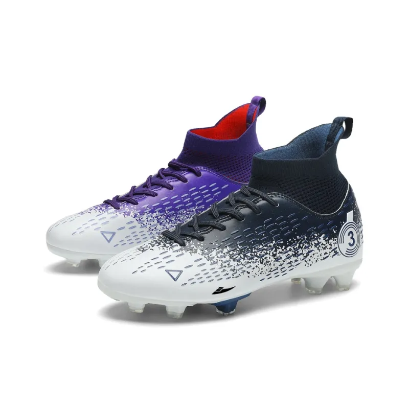 Kuding Slip Resistant And Abrasion Resistant Coverage Soccer Shoes Unisex-10