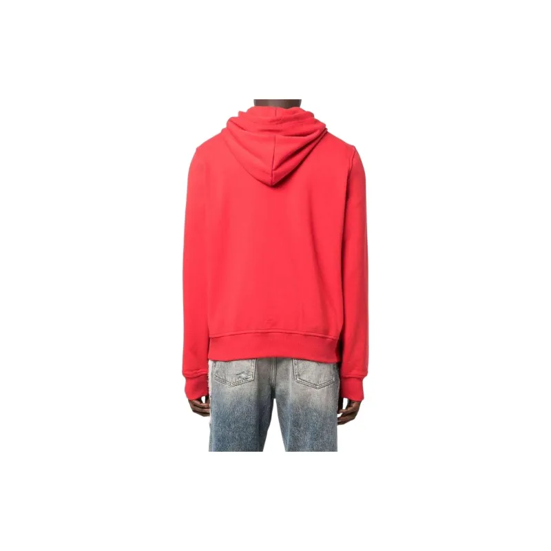 DIESEL Logo patch Cotton blend Hoodie-3