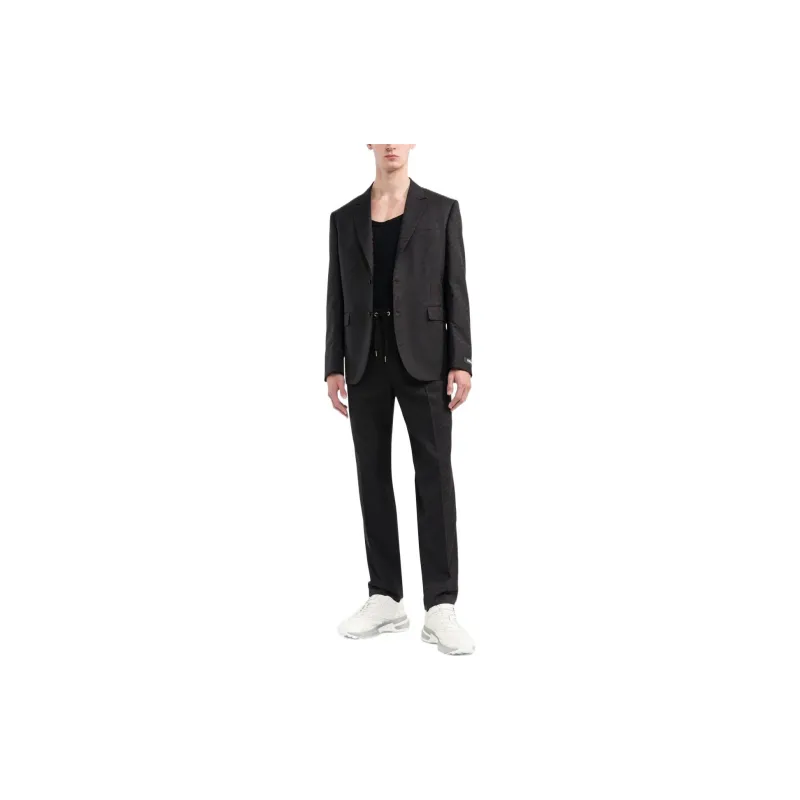 VERSACE Le Greca Single Breasted Long Sleeved Blazer-2