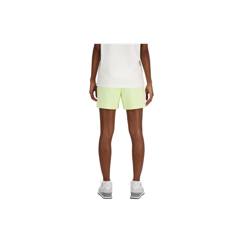 New Balance Essentials Casual Shorts Women's Green-2