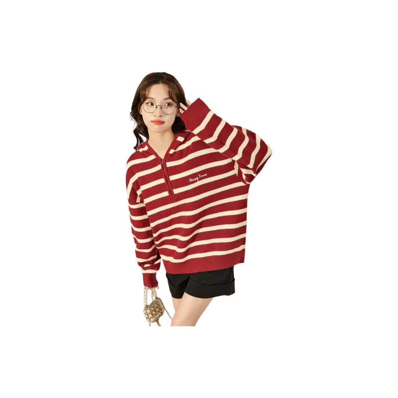 Tonlion Sweater Women's Magenta-2