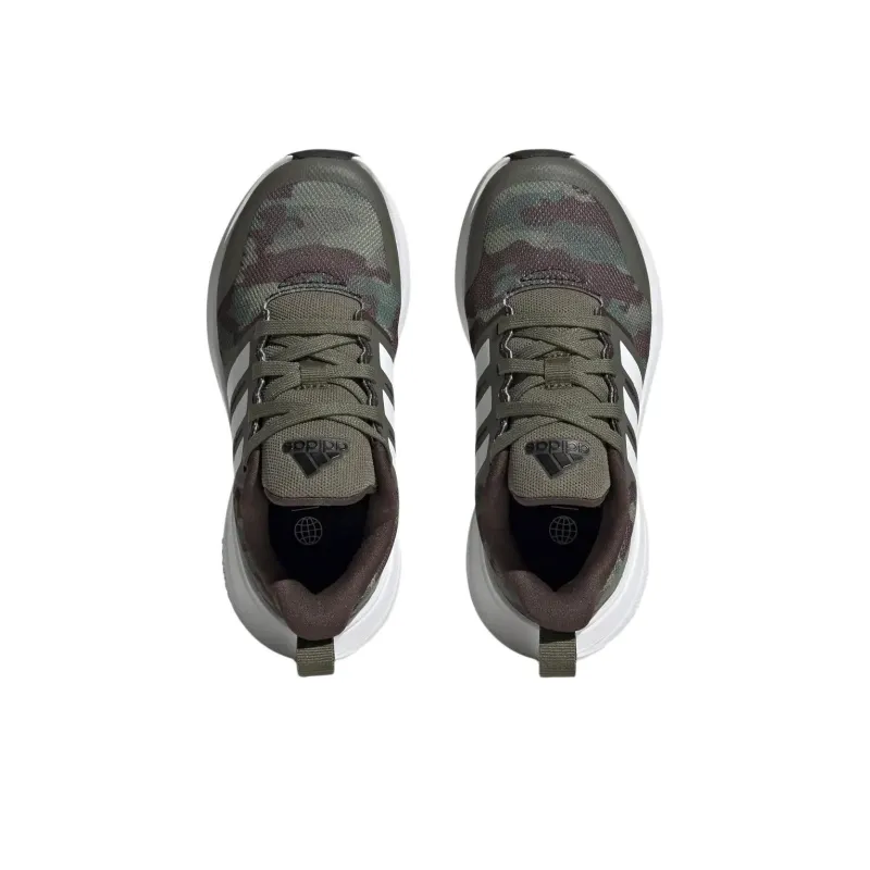 adidas FortaRun 2.0 Cloudfoam Sport Big Kid 'Olive Strata Camo'-4
