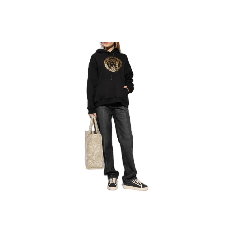 VERSACE Medusa Cotton Hoodie-2