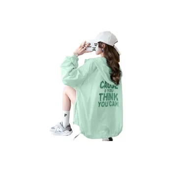 Tonlion Sun Protection Clothing Women's Light Aqua Green